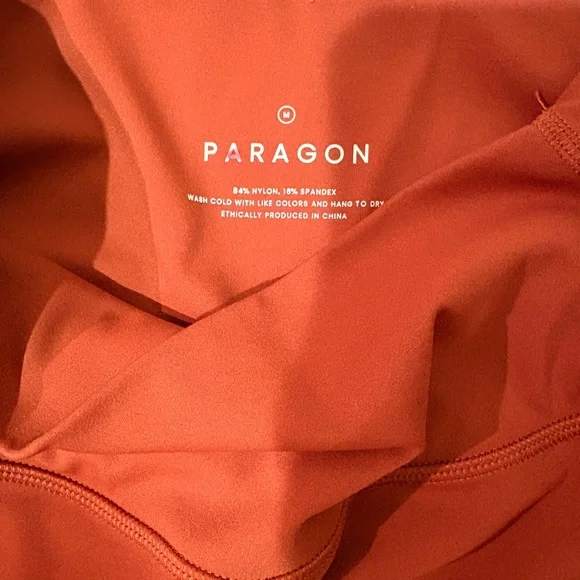 PARAGON Burnt Orange Active Leggings - Picture 6 of 7